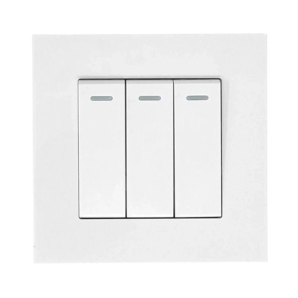 16AX 3-Gang 2-Way Light Switch White | Ledison