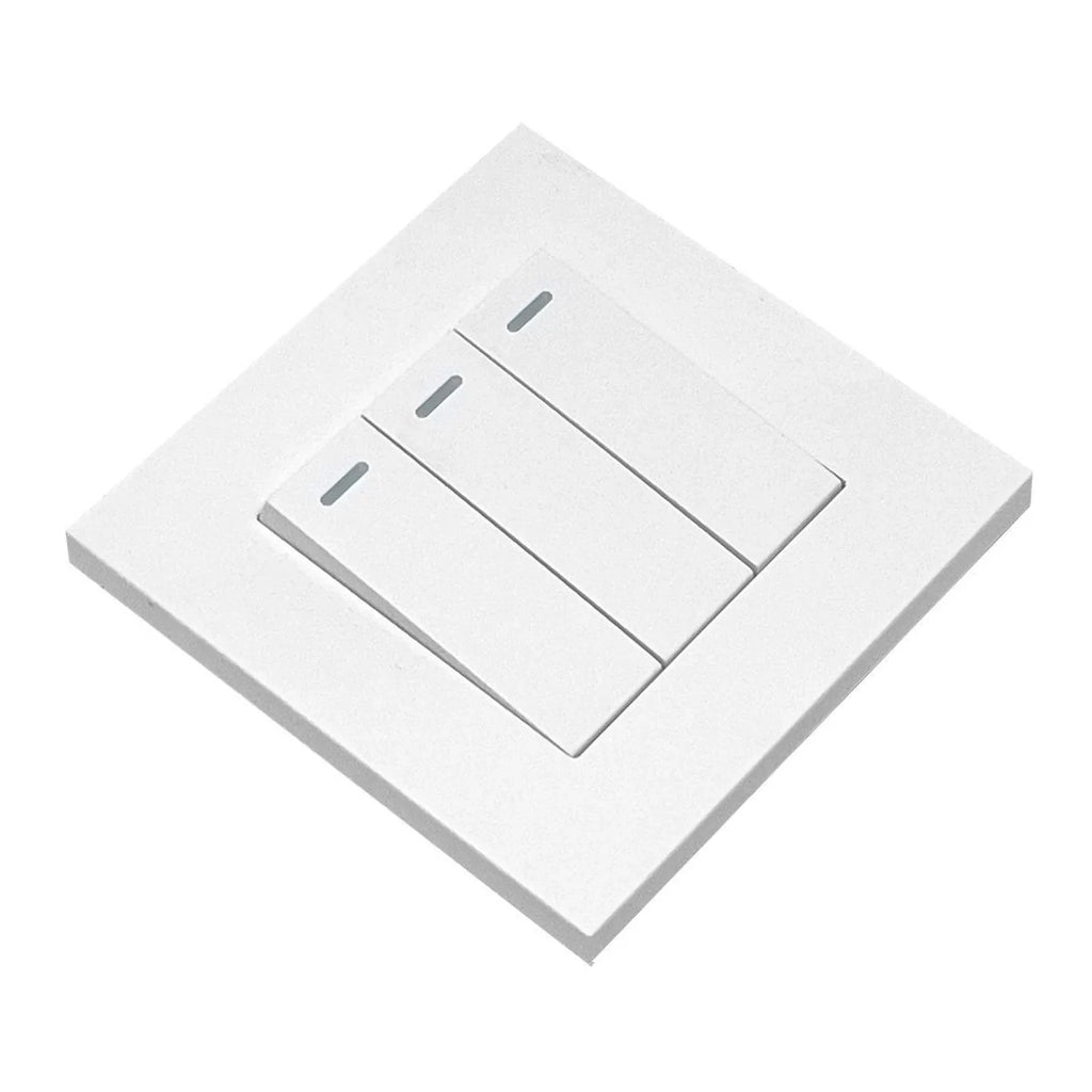 16AX 3-Gang 2-Way Light Switch White | Ledison