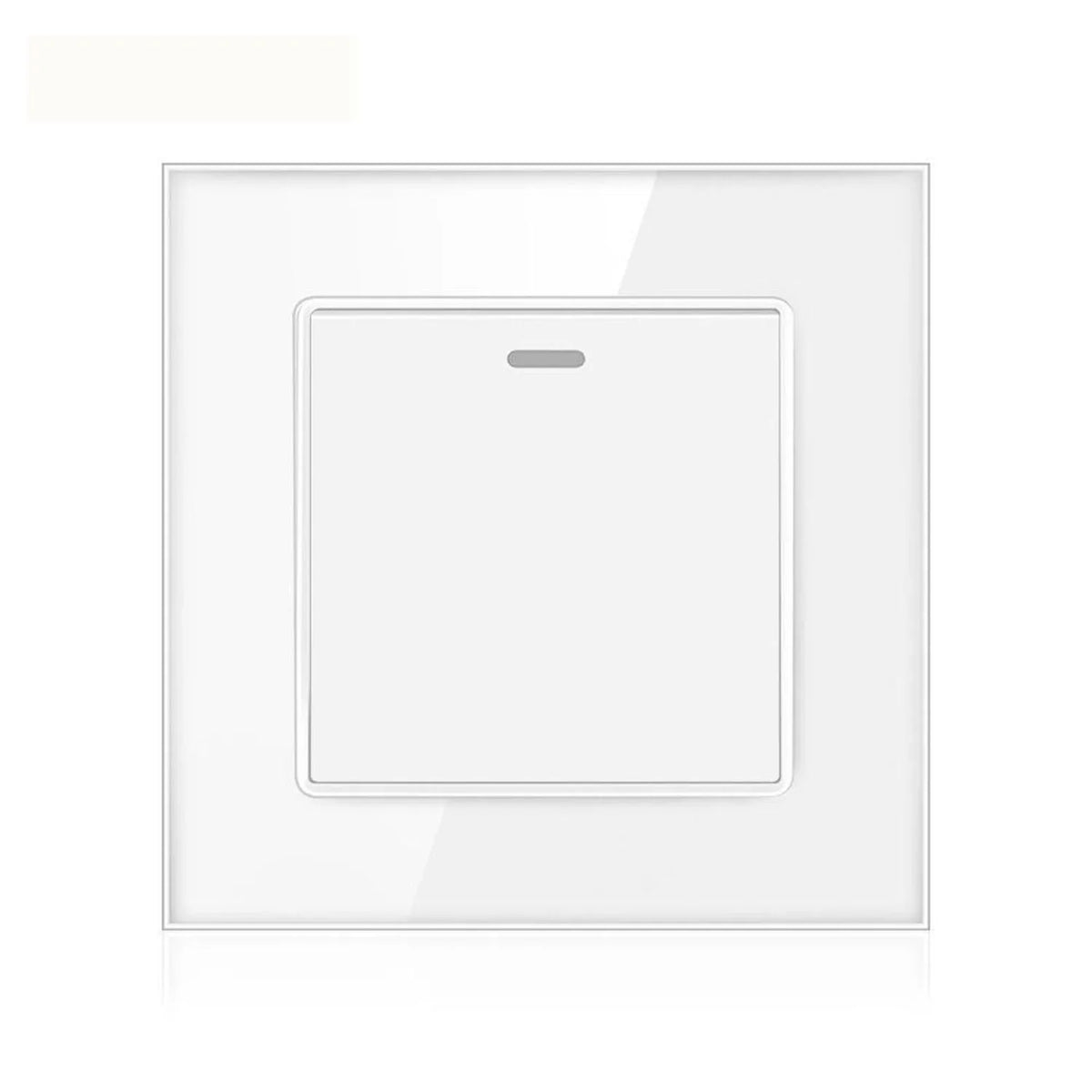 16AX 1-Gang 2-Way Light Switch Tempered Glass | Ledison