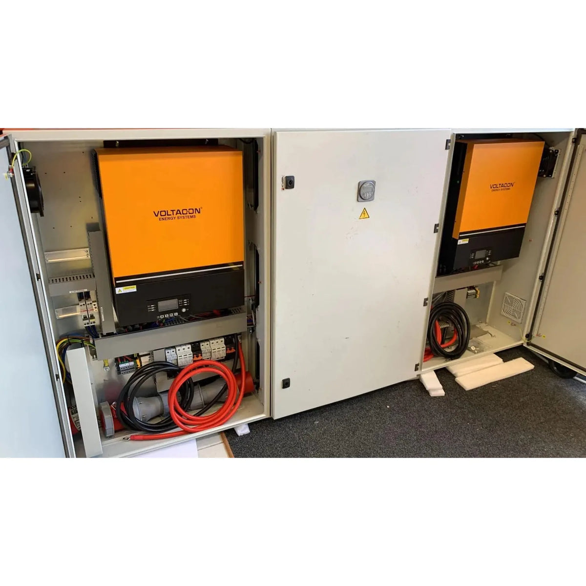 Triple Silent Off-Grid Power Cabinet 15kW/24kW | Conversol MAX