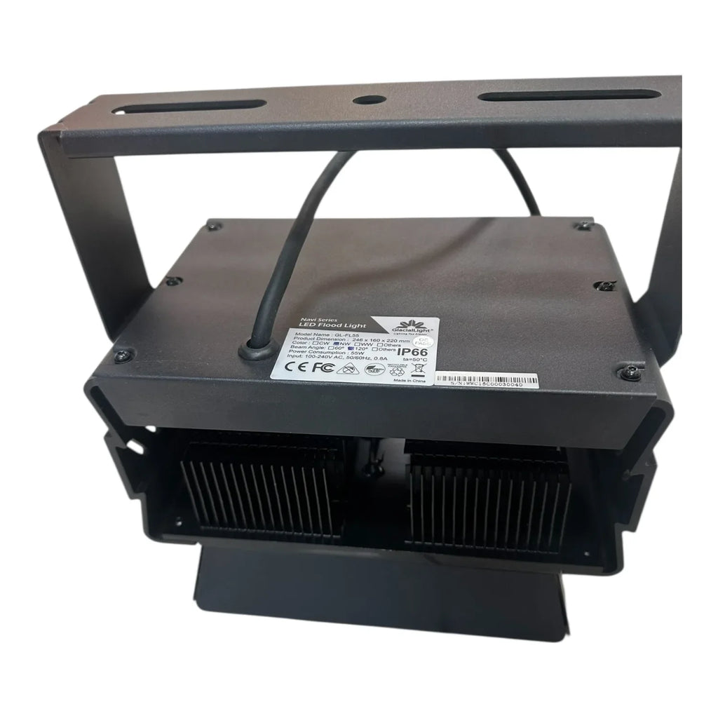 55W LED Flood Light IP66 5900-6600lm Outdoor | Ledison