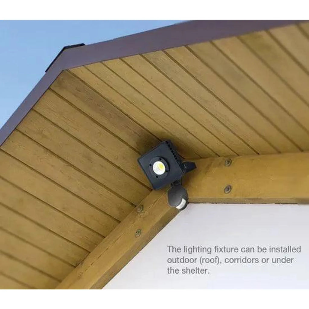 15W LED Security Floodlight IP54 PIR Sensor | Ledison NAVI-Flood