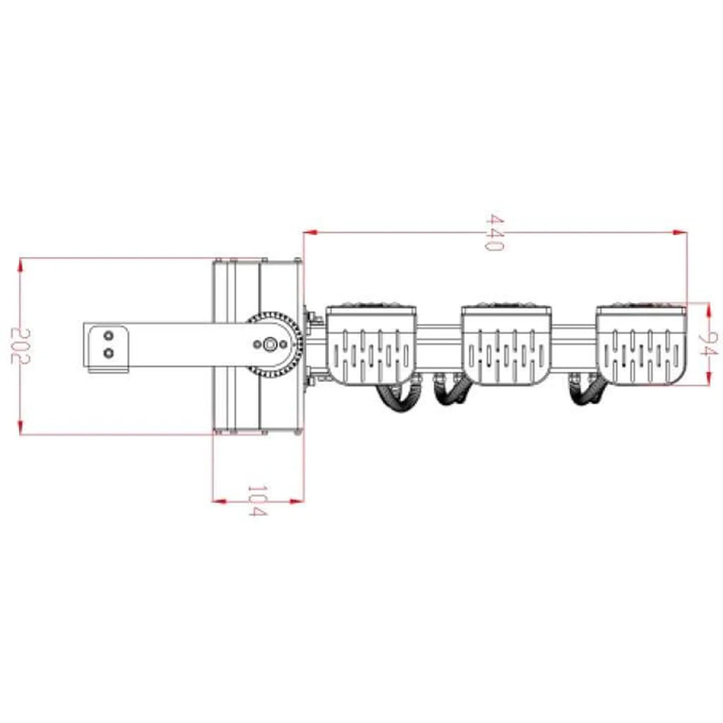 720W LED Flood Light for Football & Tennis Courts | Athled
