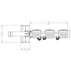 720W LED Flood Light for Football & Tennis Courts | Athled