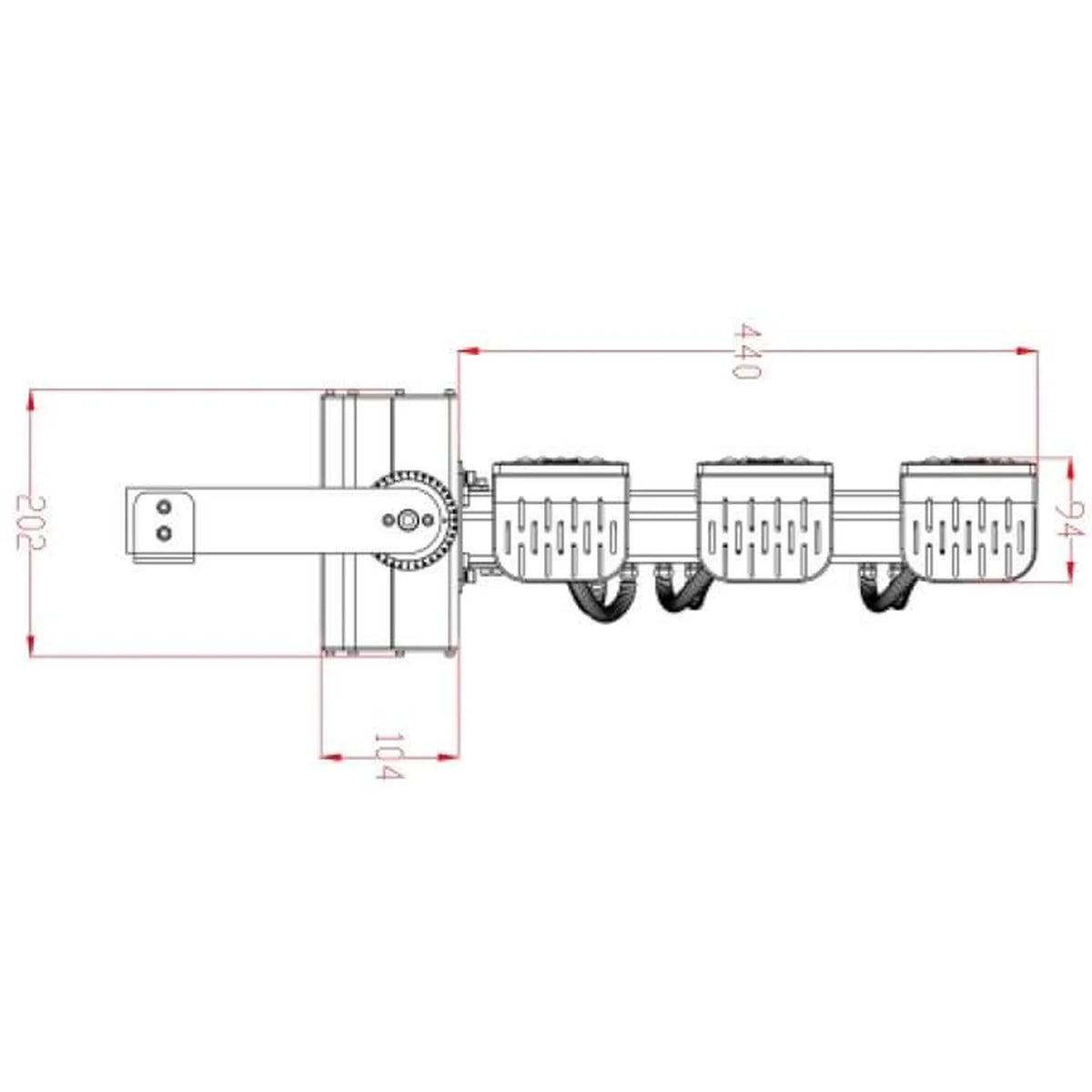 720W LED Flood Light for Football & Tennis Courts | Athled