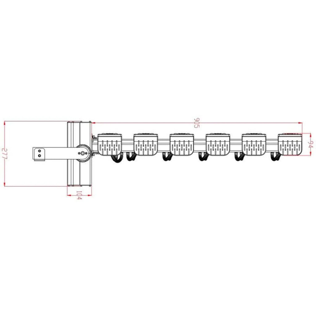1440W LED Flood Light for Stadiums IP66 252,000lm | Athled
