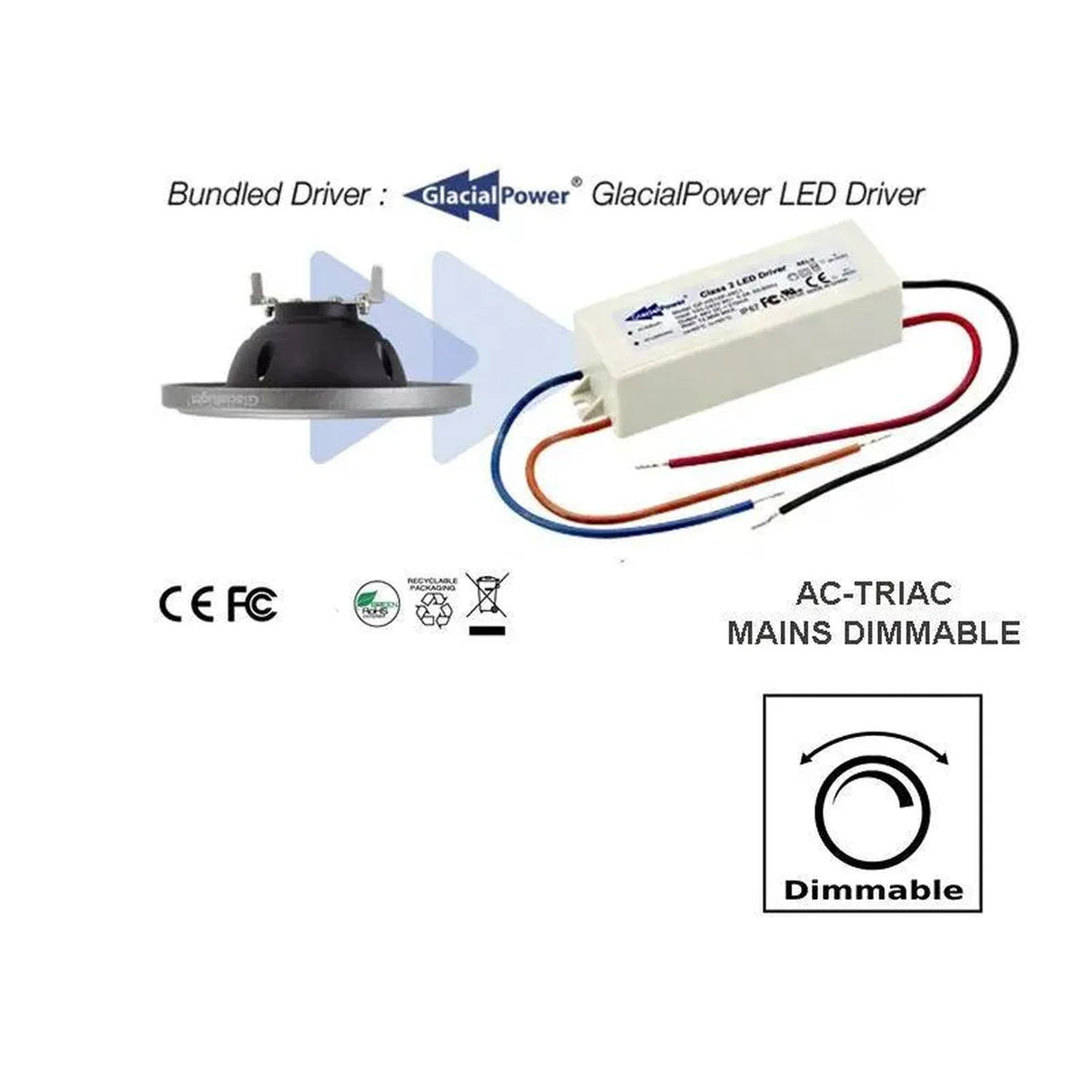 AR111 Quadruple Gimbal Fixture with 48W LED Spots | Ledison