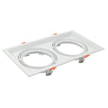 AR111 Twin Fixture Housing Without Lamp G53 GU10 | Ledison Vega