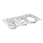 AR111 Triple Fixture Gimbal Housing IP20 | Ledison Vega