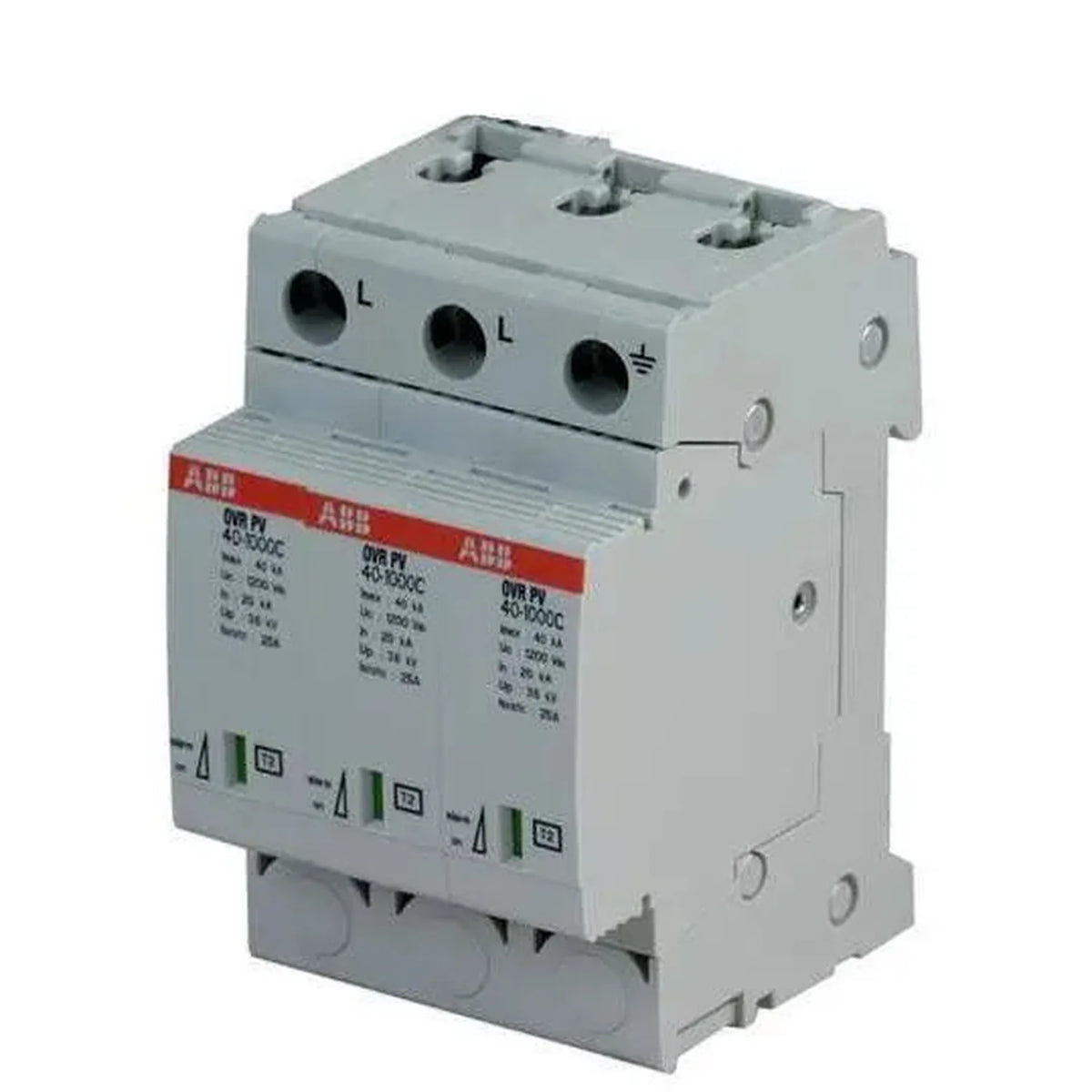 ABB OVR PV 1000V Type 2 Class II DC Surge Protection Device