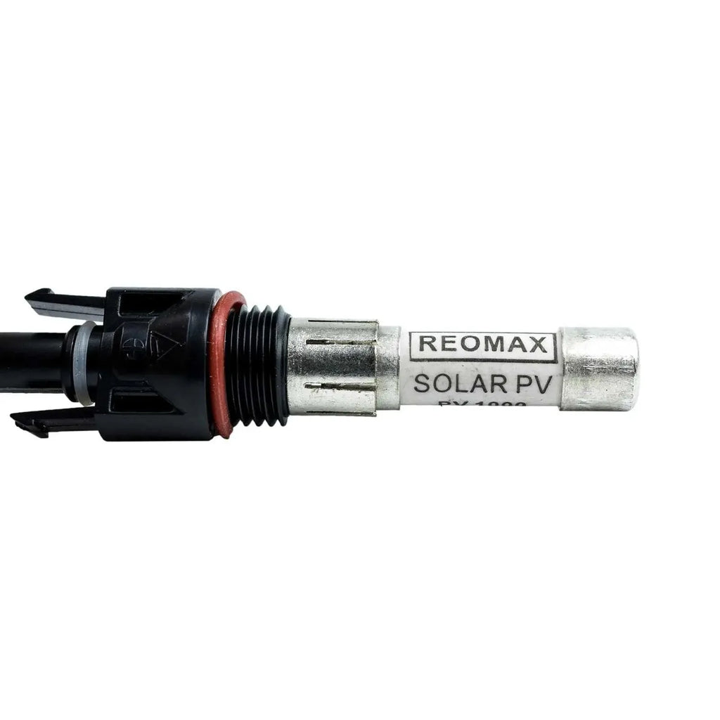 MC4 Solar Panel Connectors with 12A Fuses | Voltacon
