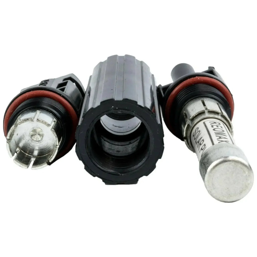 MC4 Solar Panel Connectors with 12A Fuses | Voltacon