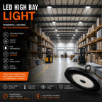 LED High Bay Light 100W/150W/200W Adjustable CCT | Ledison Paragon