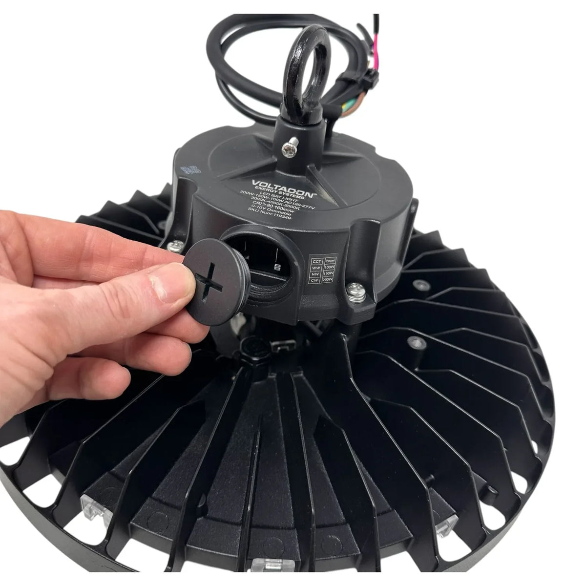 LED High Bay Light 100W/150W/200W Adjustable CCT | Ledison Paragon