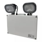 LED Twin Emergency Spotlight IP65 2x3W Self Test | Knightsbridge EMTWINST