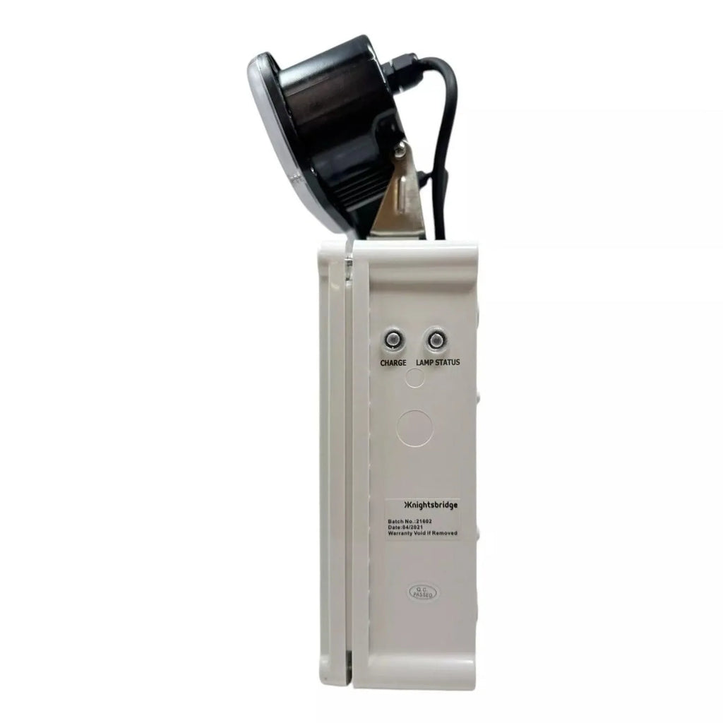 LED Twin Emergency Spotlight IP65 2x3W Self Test | Knightsbridge EMTWINST