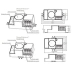 Hytronik Microwave Motion Sensor HC005/BT | Bluetooth Control 400W