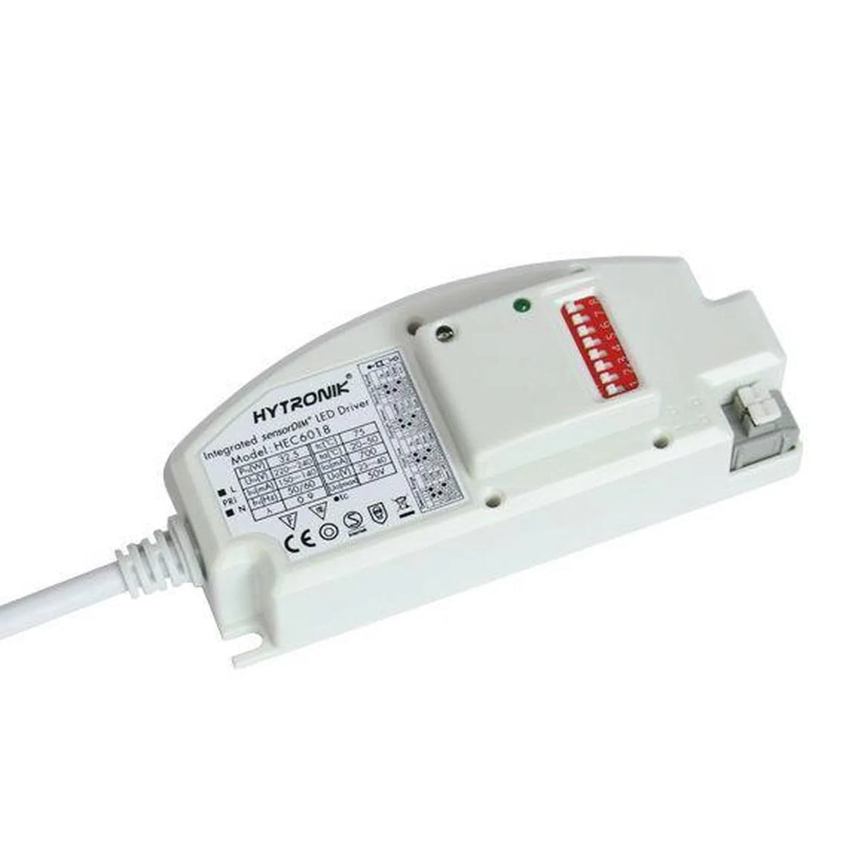 Microwave Motion Sensor LED Driver 18W IP20 | Hytronik HEC6018