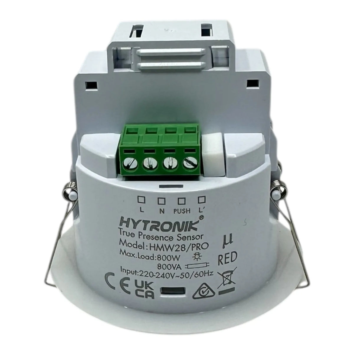 Microwave Motion Sensor Ceiling Switch 360f IP20 | Hytronik HMW28