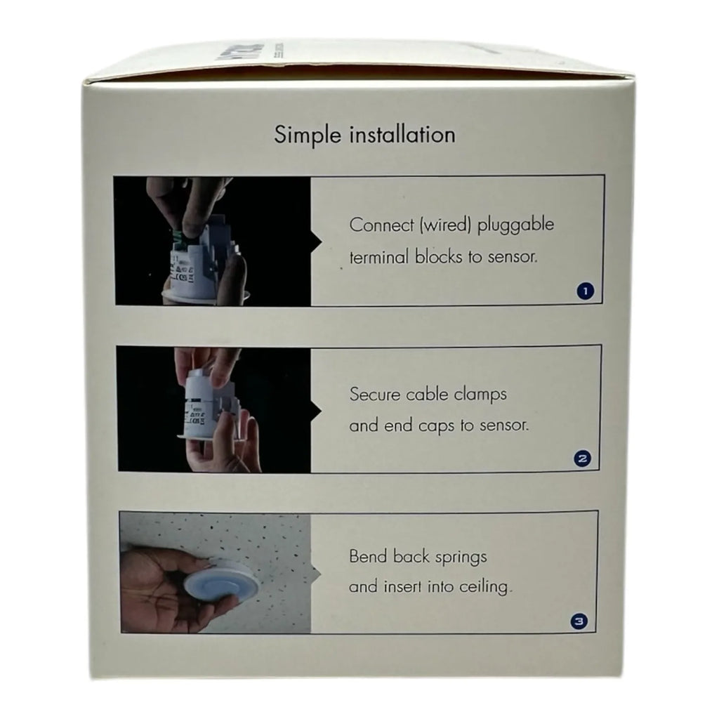 Microwave Motion Sensor Ceiling Switch 360f IP20 | Hytronik HMW28
