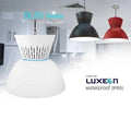 30W LED Bay Light Pendant Coloured Ring IP65 | Ledison