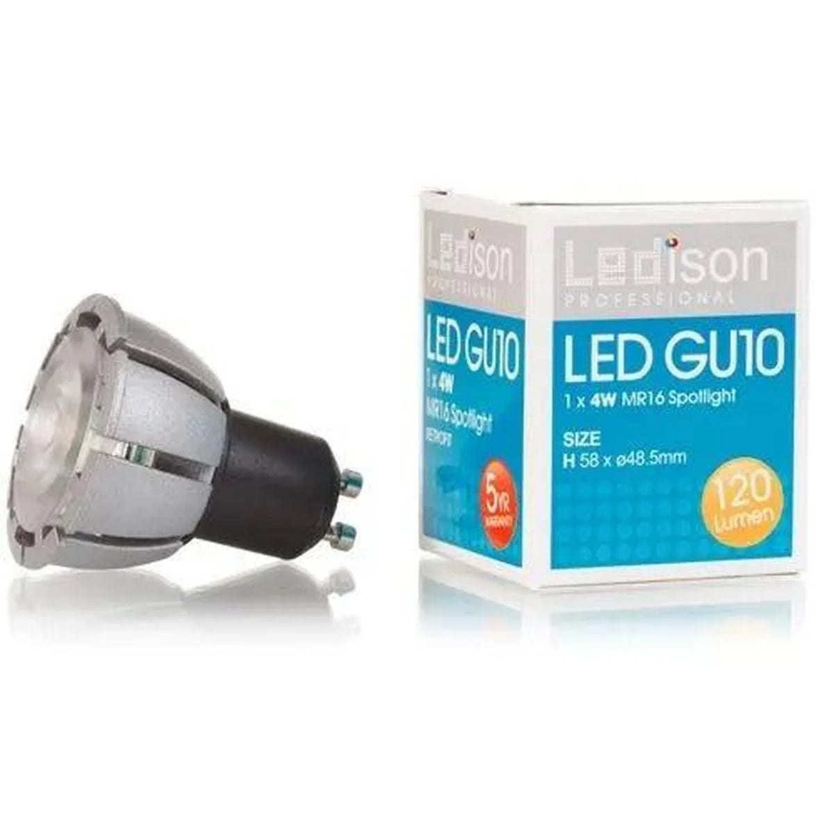 GU10 LED Spot Light 5W 350lm Non Dimmable | Ledison