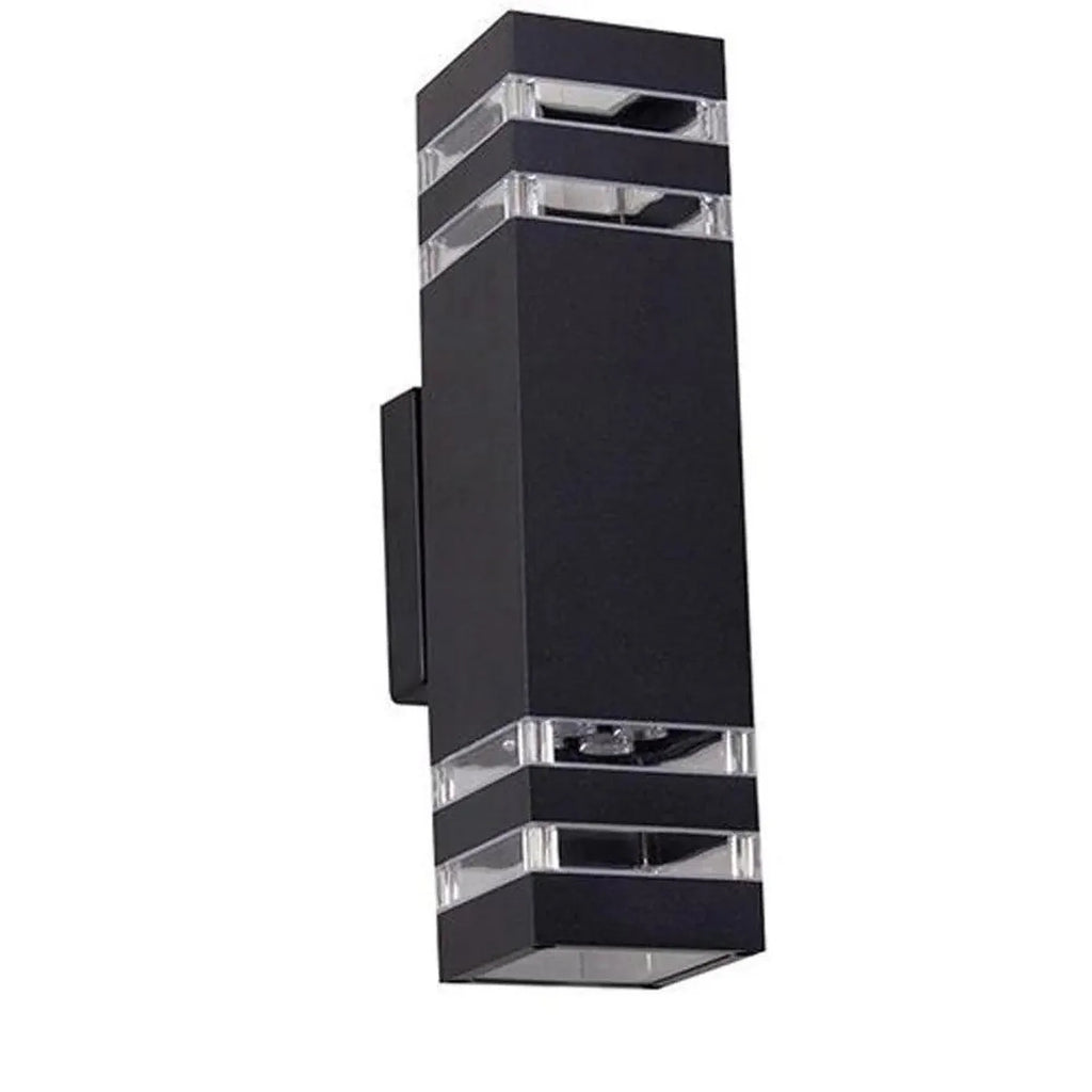 LED Outdoor Up Down Wall Light 8W IP54 Natural White | Ledison