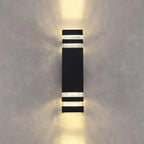 LED Outdoor Up Down Wall Light 8W IP54 Natural White | Ledison