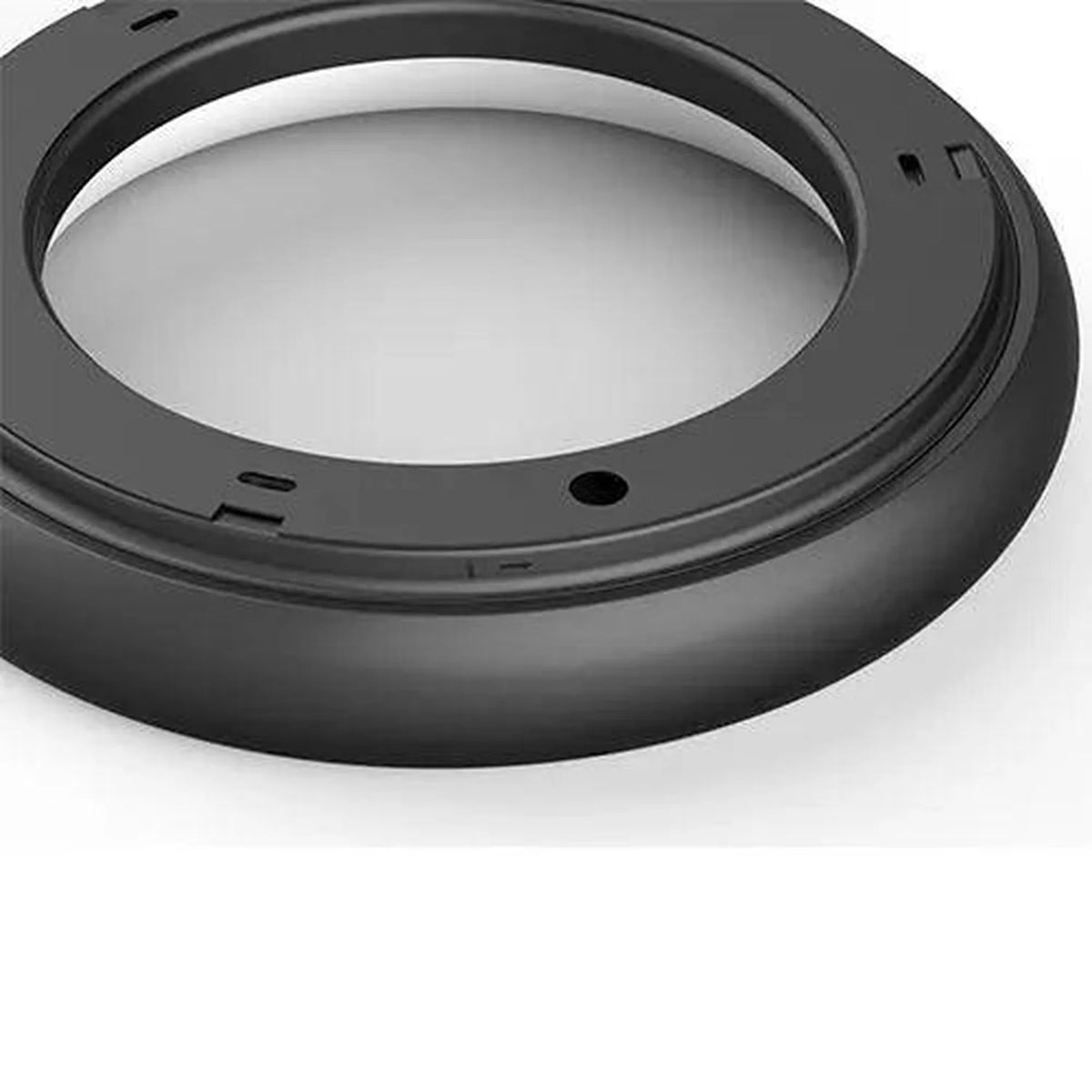 Uranus Round LED Suspended Pendant Light 25W Dimmable Black