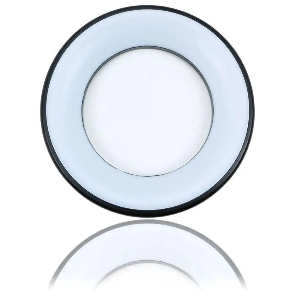 35W Circular LED Ceiling Light 3500lm Grey & Black | Uranus