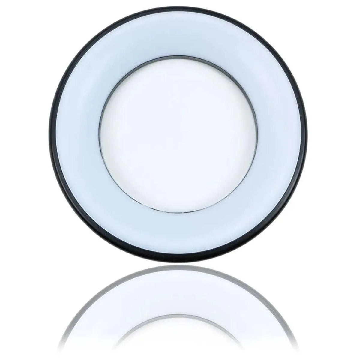 35W Circular LED Ceiling Light 3500lm Grey & Black | Uranus