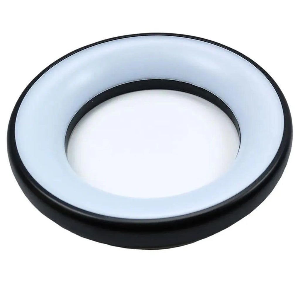 35W Circular LED Ceiling Light 3500lm Grey & Black | Uranus