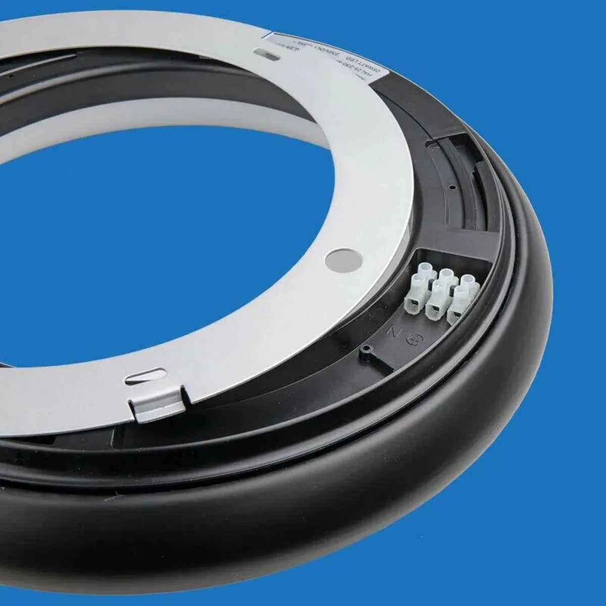 35W Circular LED Ceiling Light 3500lm Grey & Black | Uranus