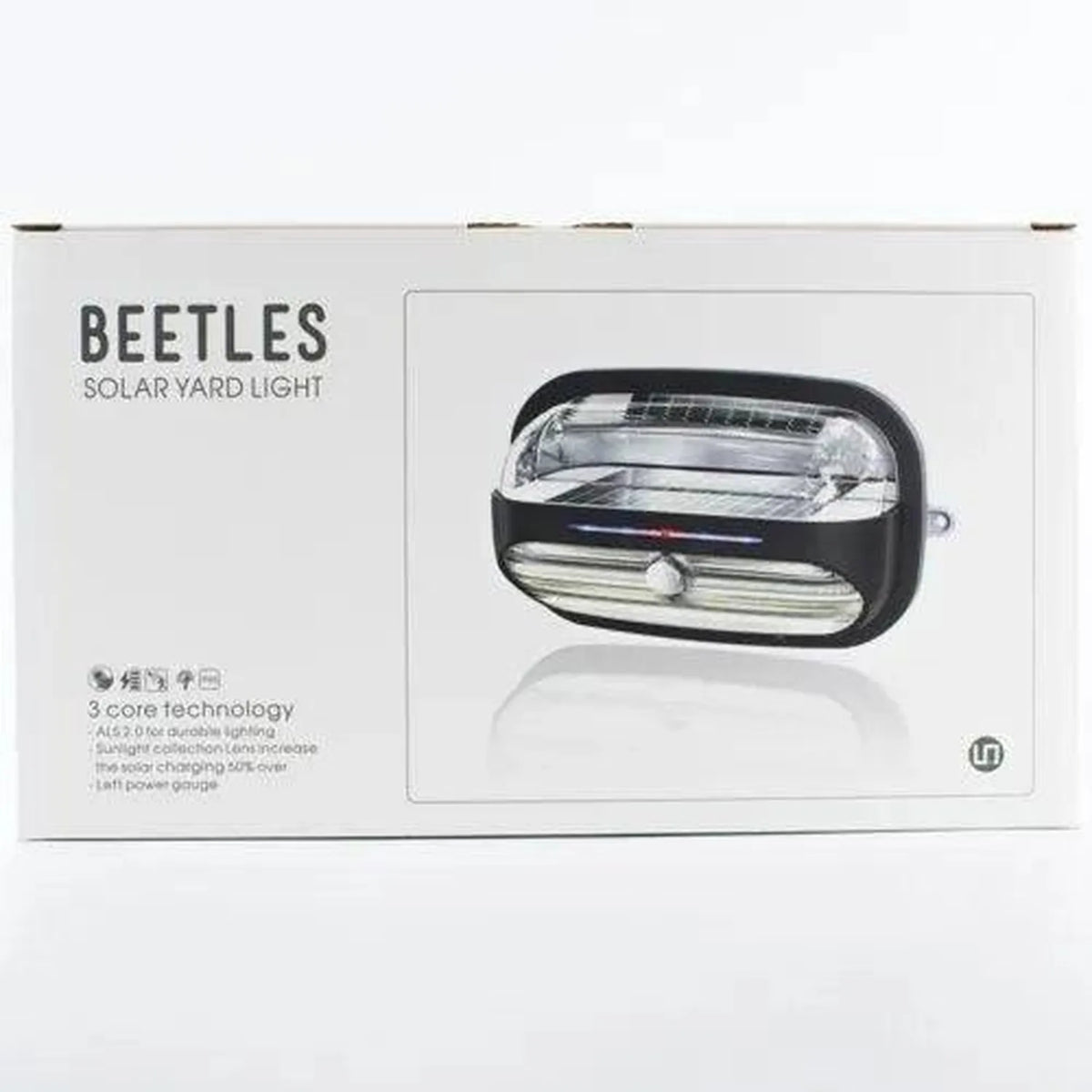 4W LED Solar Wall Light Motion Sensor Dimmable | Ledison Beetle