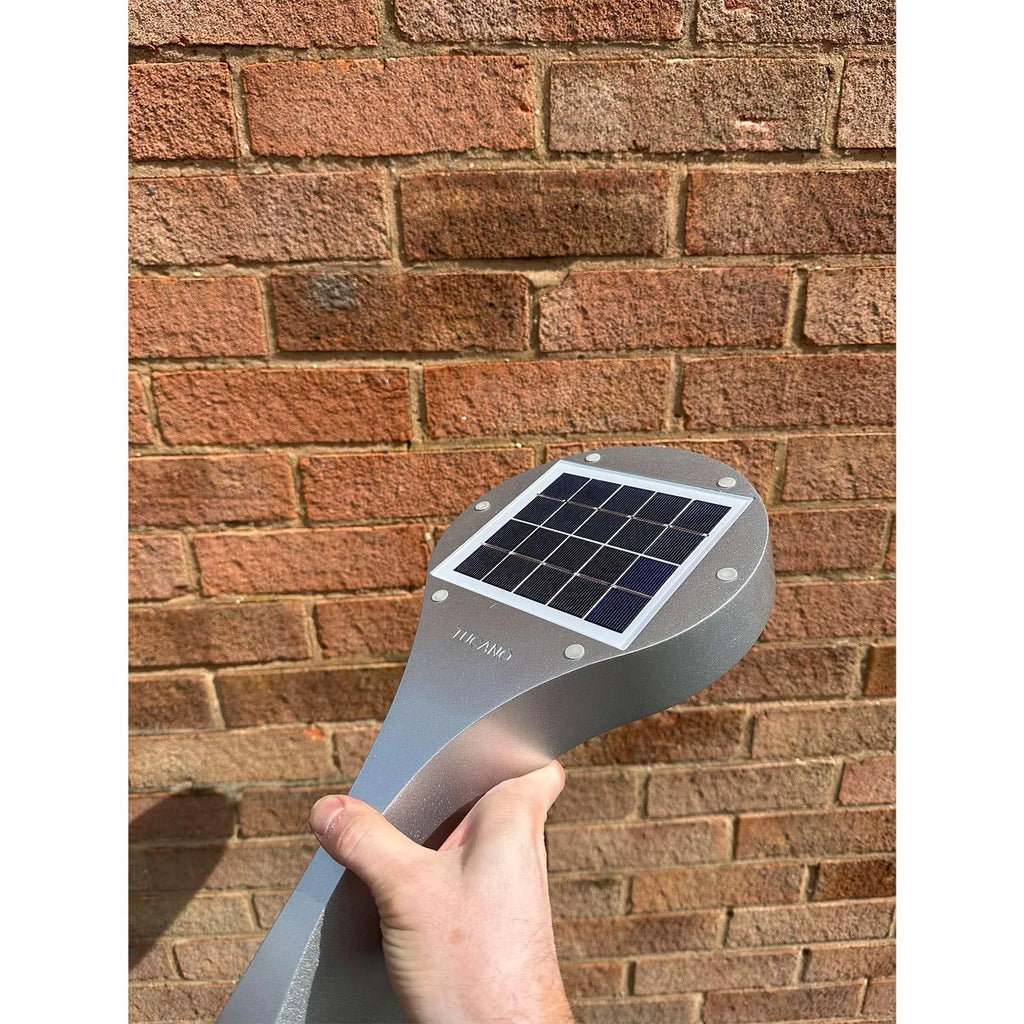 4W LED Solar Wall Light PIR Motion Sensor Warm White | Ledison Tucano
