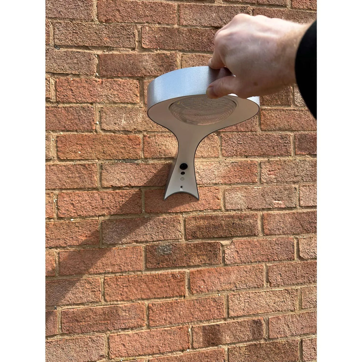 4W LED Solar Wall Light PIR Motion Sensor Warm White | Ledison Tucano