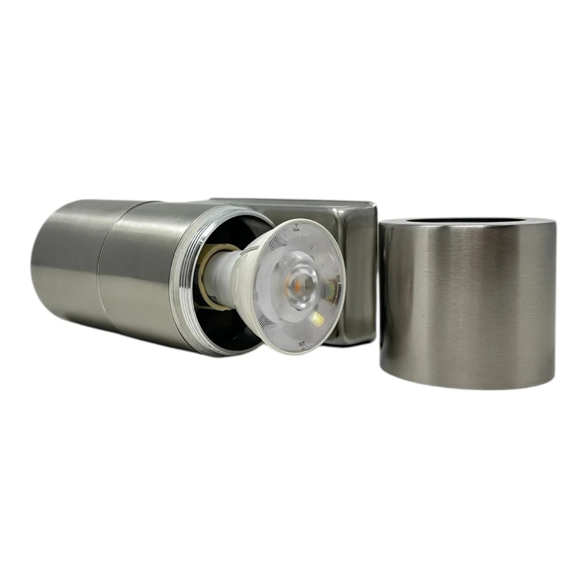 Stainless Steel Outdoor Wall Light IP65 Twin Pack | Paradise