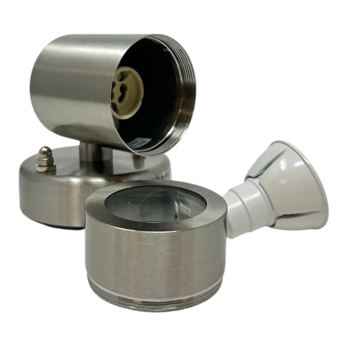 LED Outdoor Spot Downlight IP65 6W Stainless Steel | Saxby