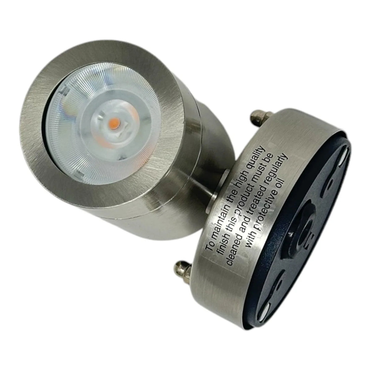 LED Outdoor Spot Downlight IP65 6W Stainless Steel | Saxby