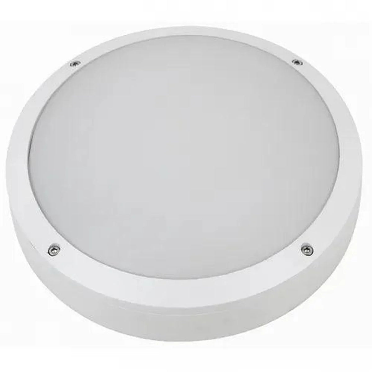 LED 2D Outdoor Bulkhead Wall & Ceiling Light 15W | VOLTALED Polar Full Moon