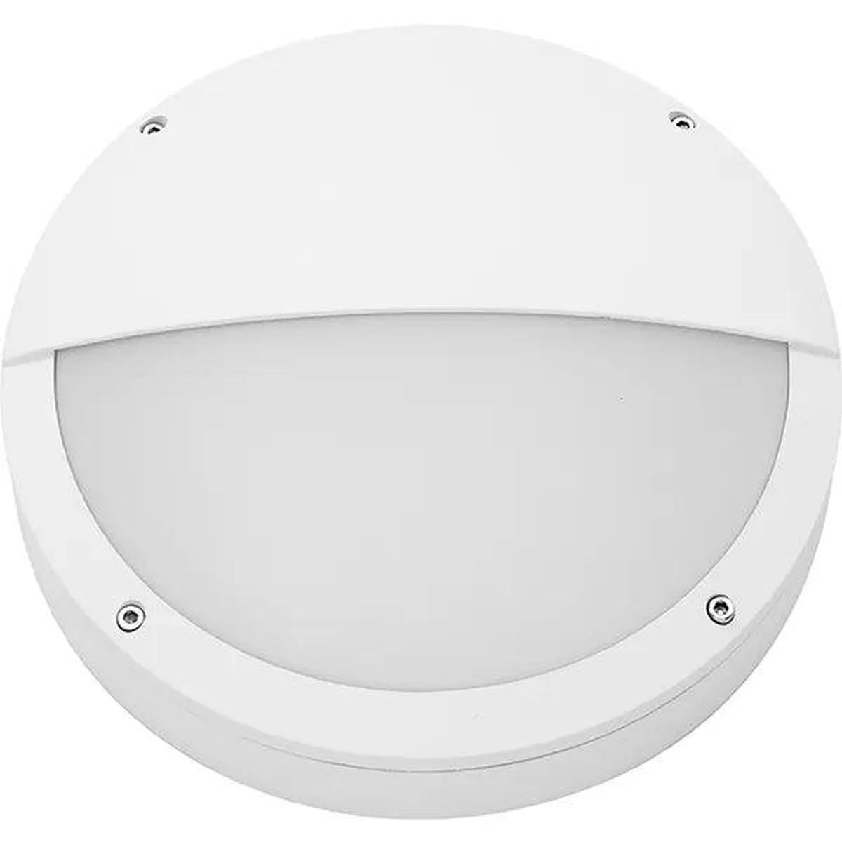 15W LED Eyelid Wall Light Fitting White | VOLTALED