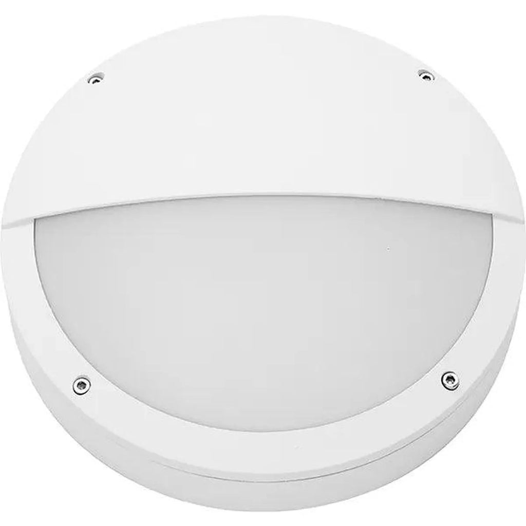 LED Eyelid Wall Light 15W Outdoor Sensor White | Voltaled