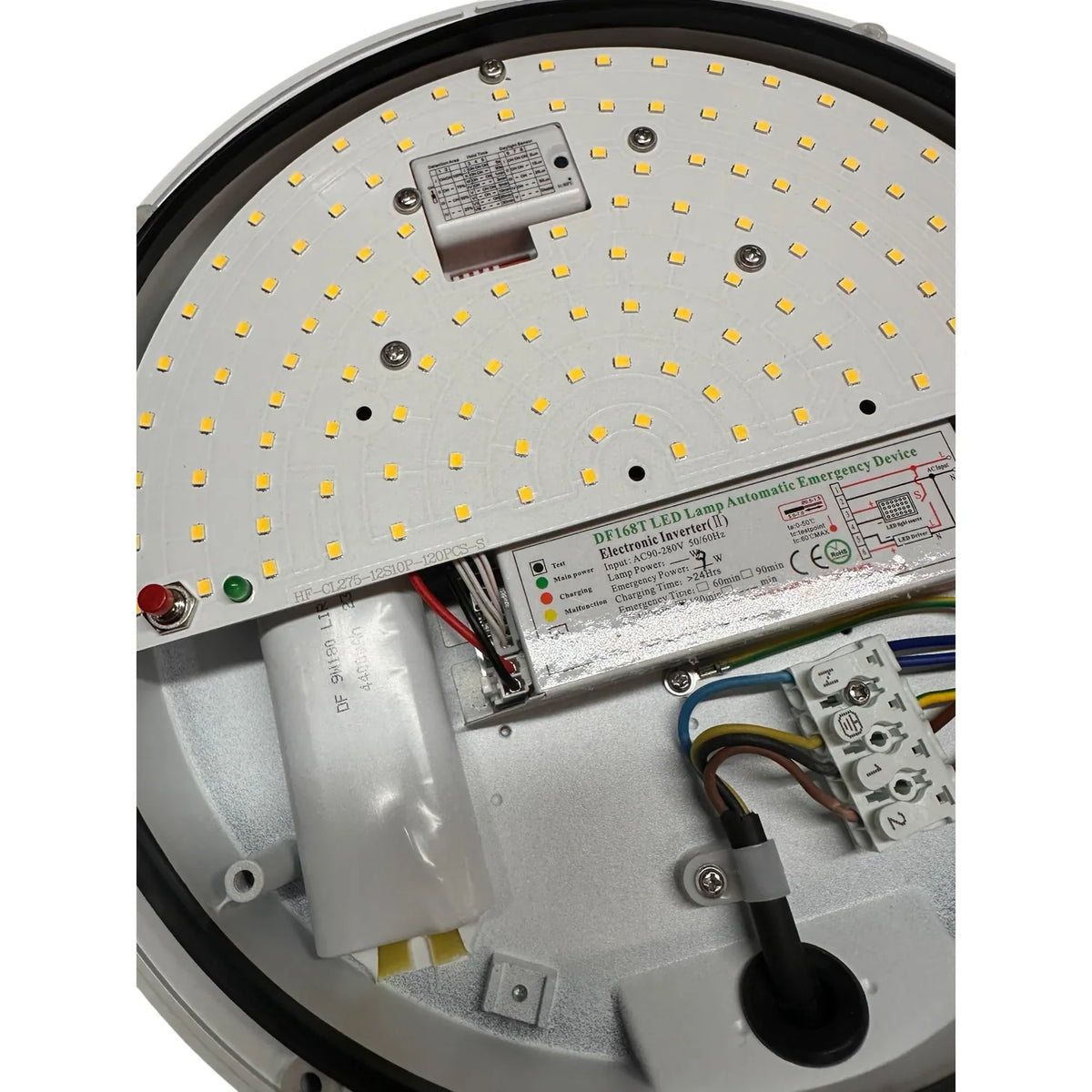LED Eyelid Wall Light 15W Outdoor Sensor White | Voltaled