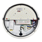 LED Eyelid Wall Light 15W Outdoor Sensor White | Voltaled