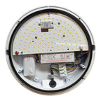 Eyelid 15W LED Outdoor Wall Light Emergency Fitting | VOLTALED White