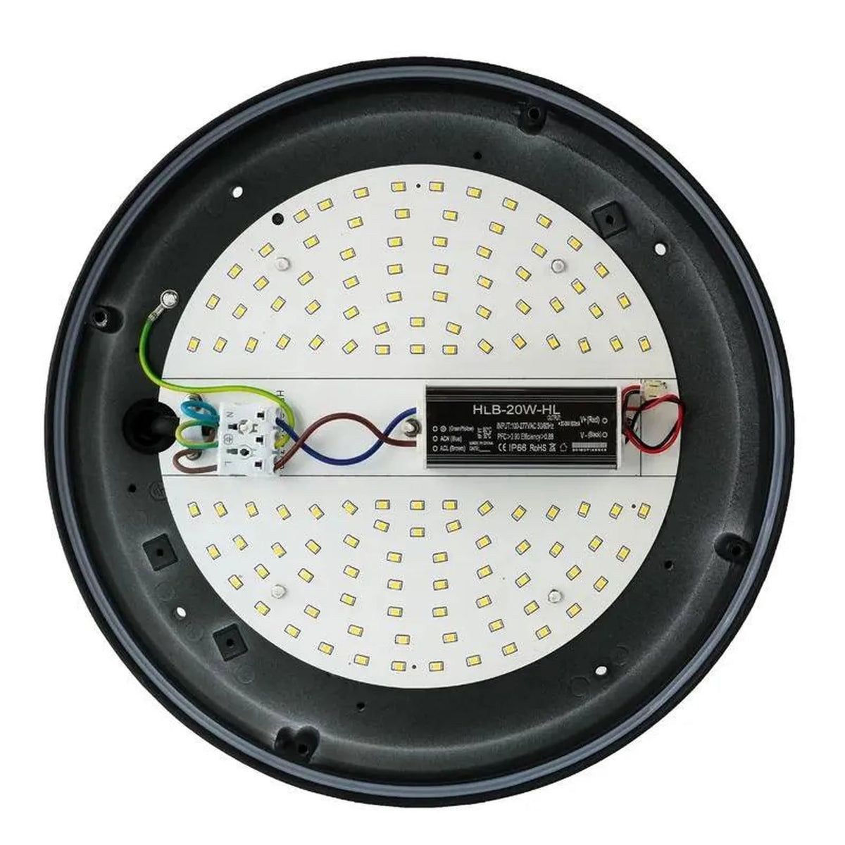 Outdoor LED Wall Light 15W IP65 1500lm 4000K | Ledison Pluto Round