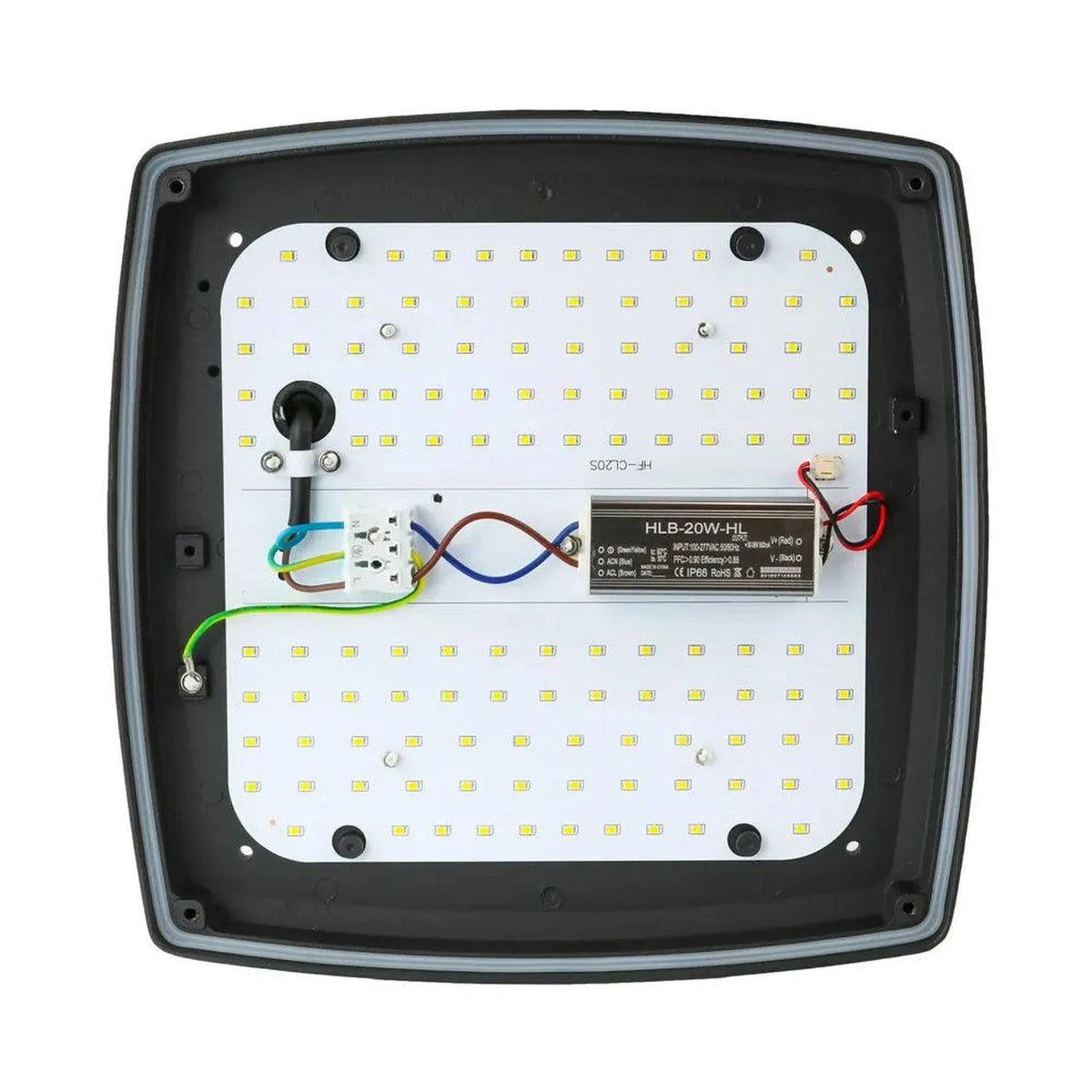 Pluto 15W Outdoor LED Wall Light IP65 1500lm 4000K | Ledison