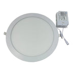 22W LED Round Recessed Ceiling Panel Light 4000K Dimmable | Ledison