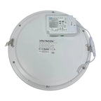 22W LED Round Recessed Ceiling Panel Light 4000K Dimmable | Ledison