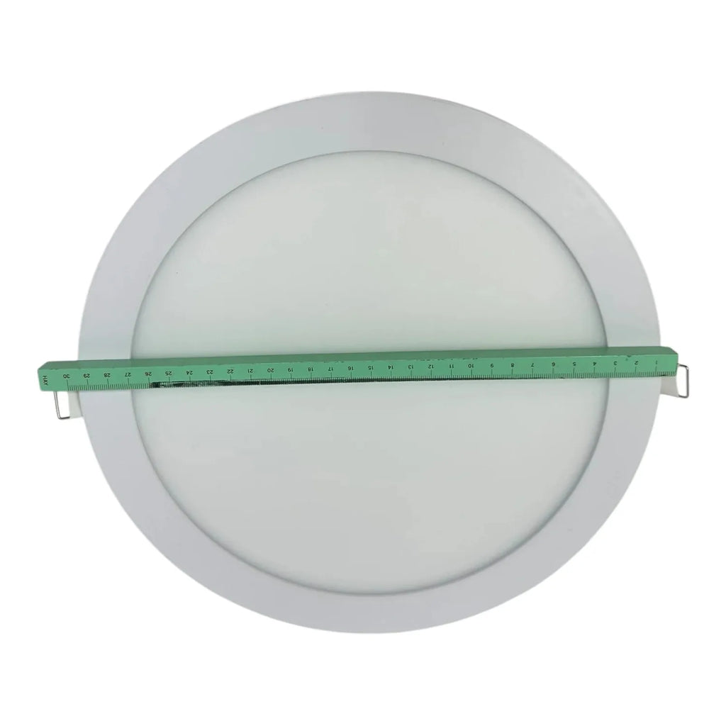 22W LED Round Recessed Ceiling Panel Light 4000K Dimmable | Ledison